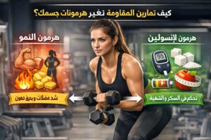 تمارين المقاومة: سر هرمونات الجسم وشكل جسم مثالي