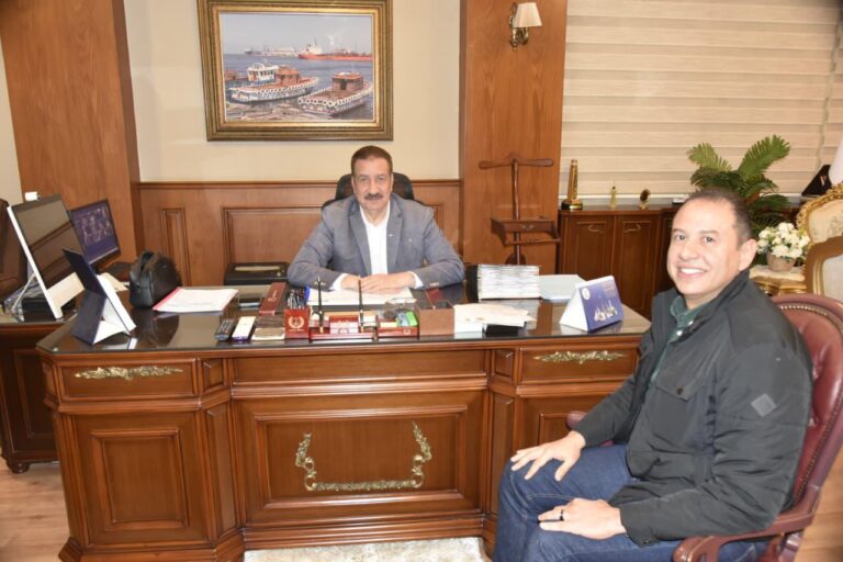 محافظ بورسعيد يلتقي النائب حسن عمار