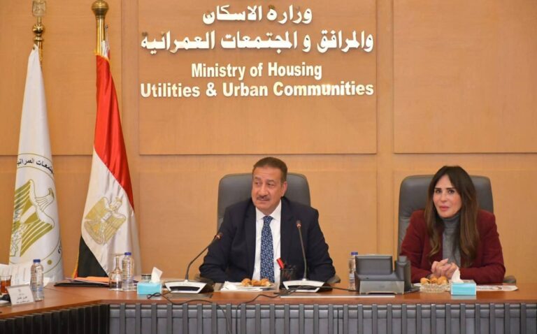 محافظ بورسعيد يلتقي مع وزيرة الإسكان للاسراع في تنفيذ مشروعات سكنيه جديده