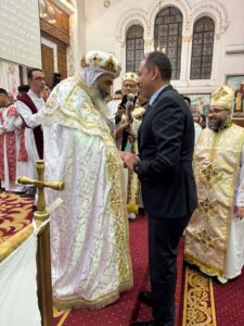 النائب حسن عمار يقدم التهنئة لاخواتنا الأقباط بمناسبه عيد القيامة