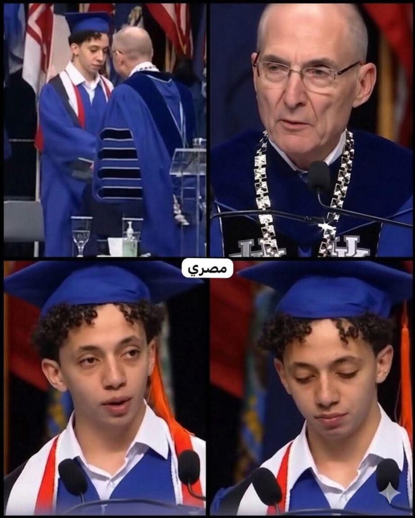 تكريم طالب مصري حصل على ثلاث درجات بكالوربوس هندسة في اكبر جامعة بأمريكا…