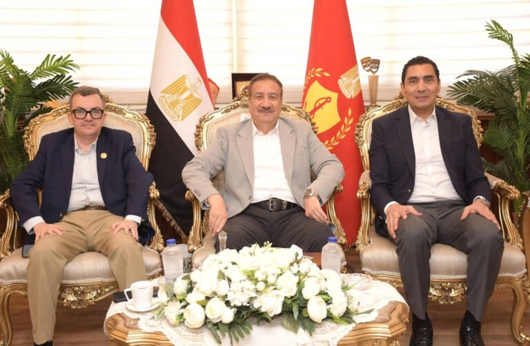 محافظ بورسعيد يستقبل وزيري ” التخطيط و الرياضة” لتفقد عدد من المنشآت الرياضية والتعليمية بالمحافظة